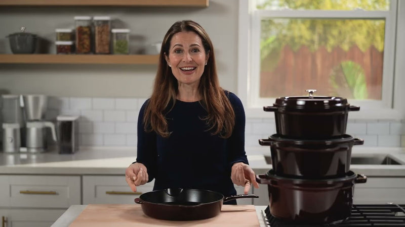 Staub | Round Cocottes - 5.5 qt Matte Black