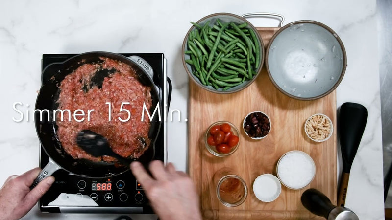 Staub | Traditional Deep Fry Pan 11 inch - Grenadine