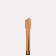 Jonathan's Spoons | Inside-Out® Tongs - Mini - 9, crafted from cherry wood, designed for easy storage and versatile kitchen use.