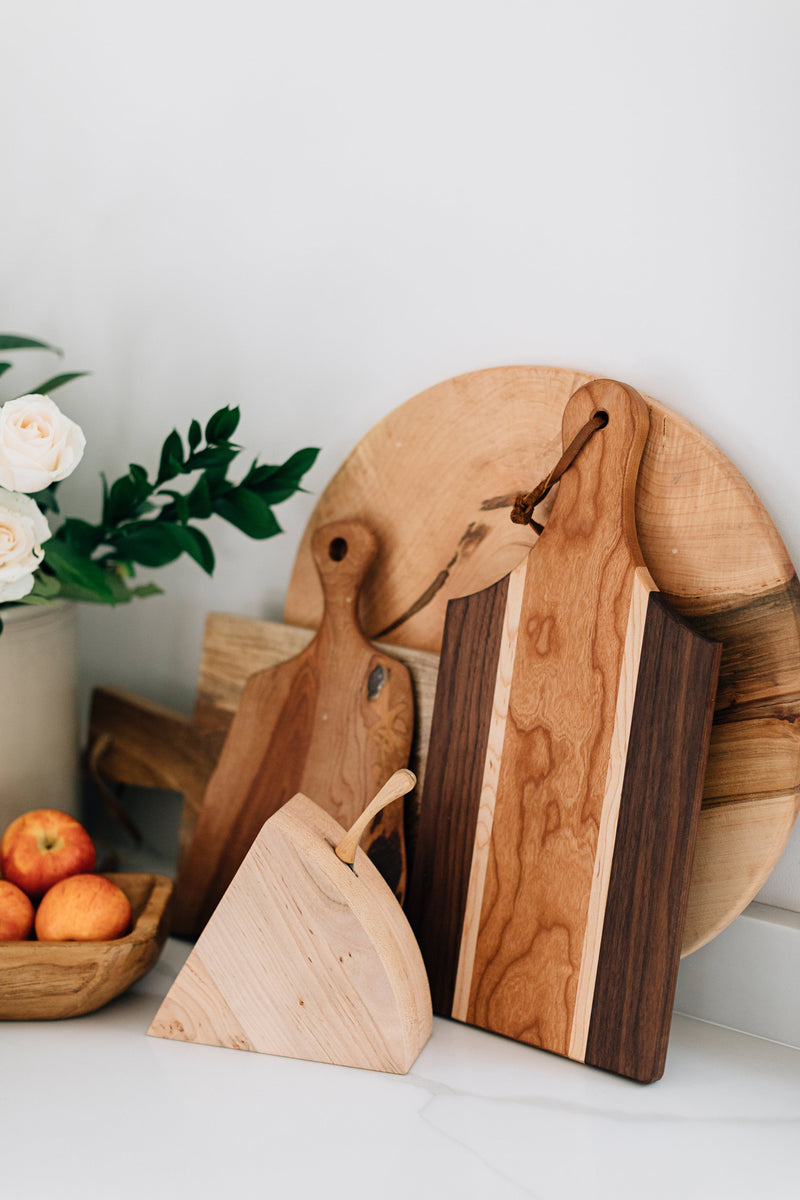 Millstream Home | The Cheese Block with Hand-Forged Knife