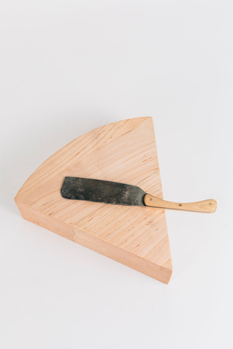 Millstream Home | The Cheese Block with Hand-Forged Knife