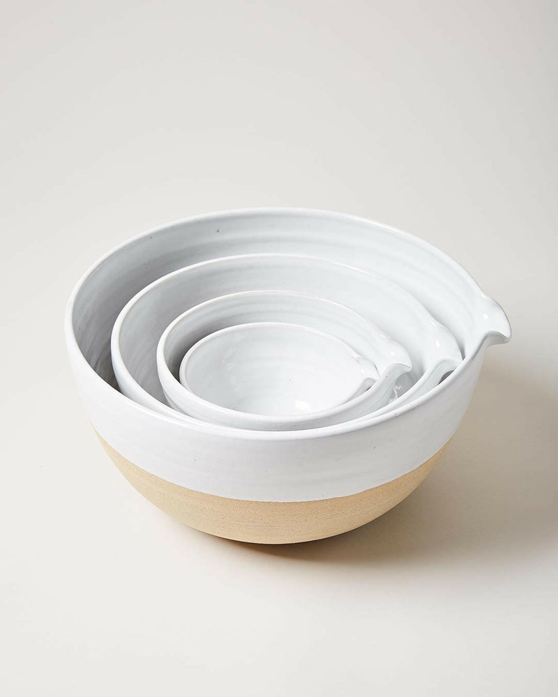 Farmhouse Pottery |  Set of 4 Pantry Bowls.