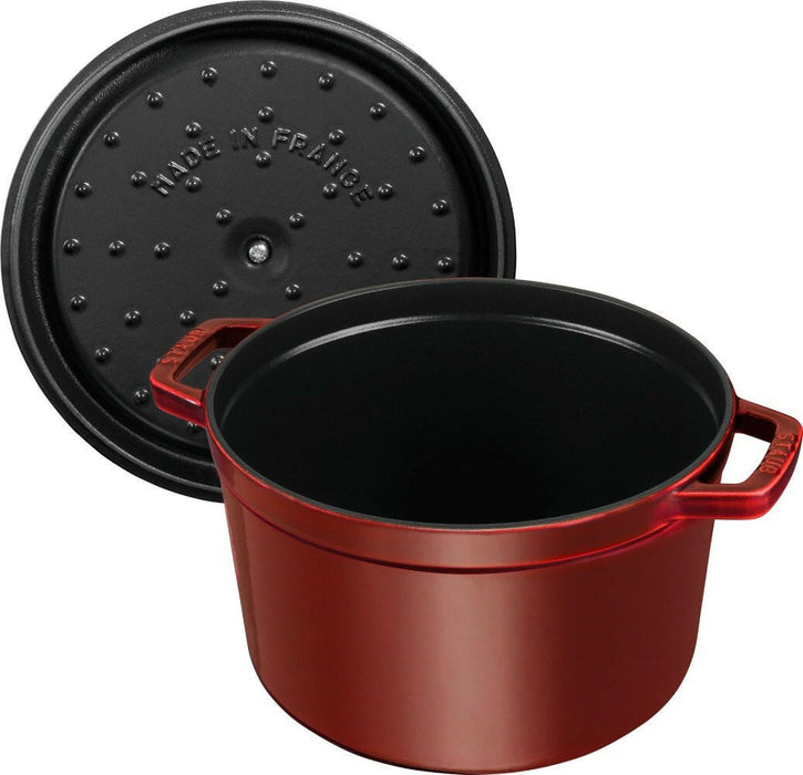 Staub | 5 Qt Deep Round Cocotte.