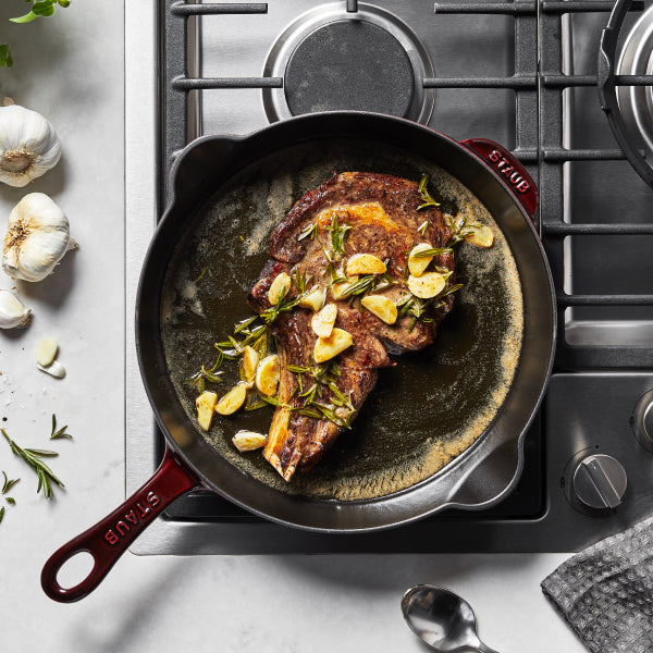 Staub | Cast Iron Frying Pan - Grenadine