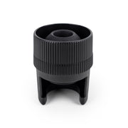 Peugeot Preserve Champagne Stopper, a sleek black object designed for sealing champagne bottles, ideal for preserving freshness.