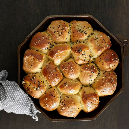 FINEX | 12" Cast Iron Skillet with Lid