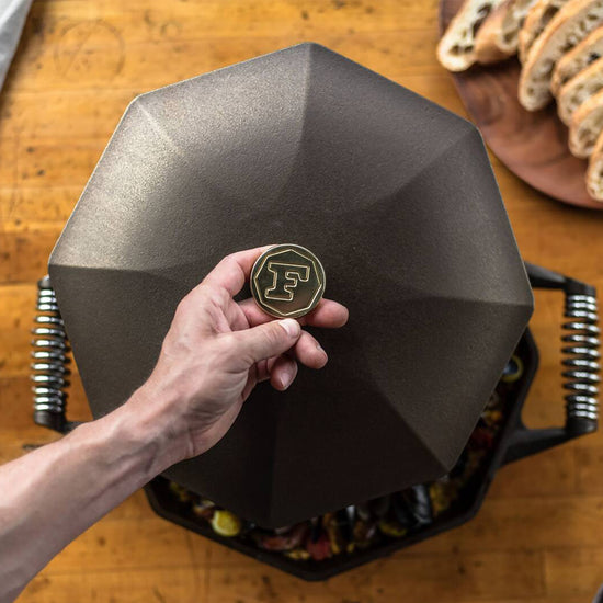 FINEX | 12" Cast Iron Skillet with Lid