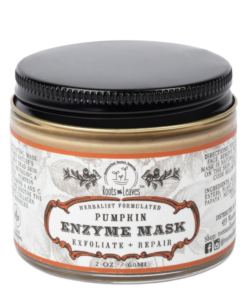 Roots And Leaves | Pumpkin Enzyme Face Mask