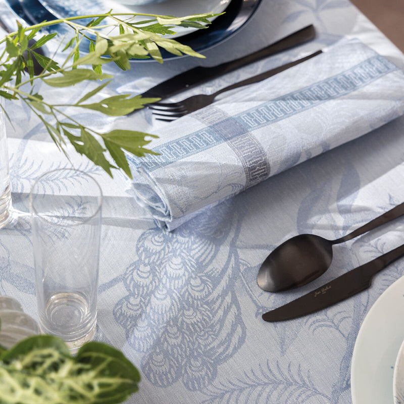 Le Jacquard Francais | A L'Orangerie Tablecloth, Yellow, 69" x 98"