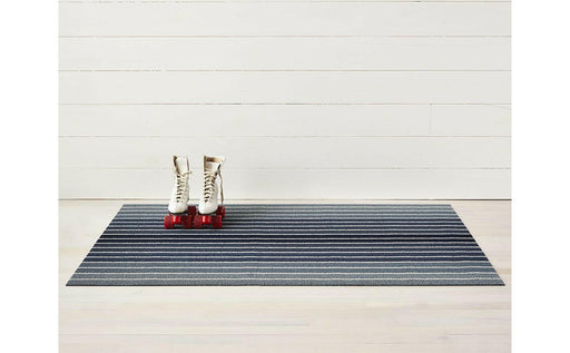 Chilewich | Block Stripe Shag Mats.