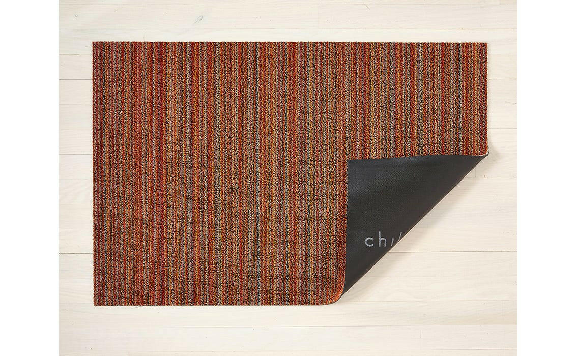 Chilewich | Skinny Stripe Shag Mats.