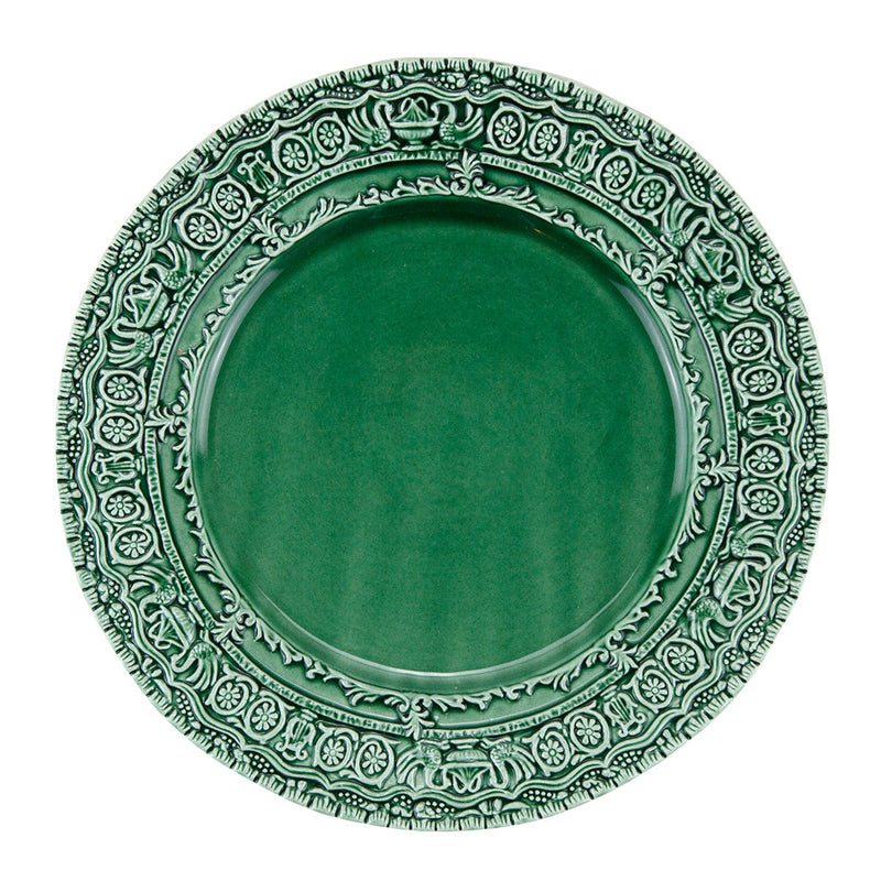 Arte Italica & Crown Linen Designs | Renaissance Charger Plate, White