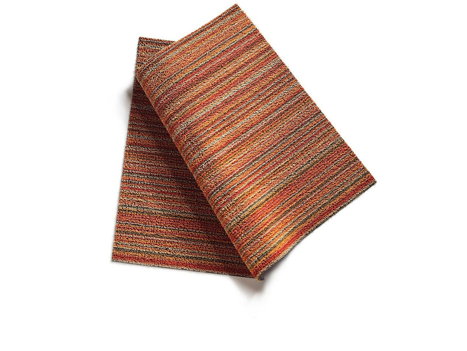 Chilewich | Skinny Stripe Shag Mats.