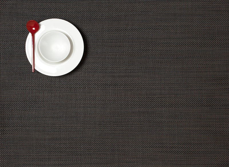 Chilewich | Mini Basketweave Rectangle Placemats - Espresso