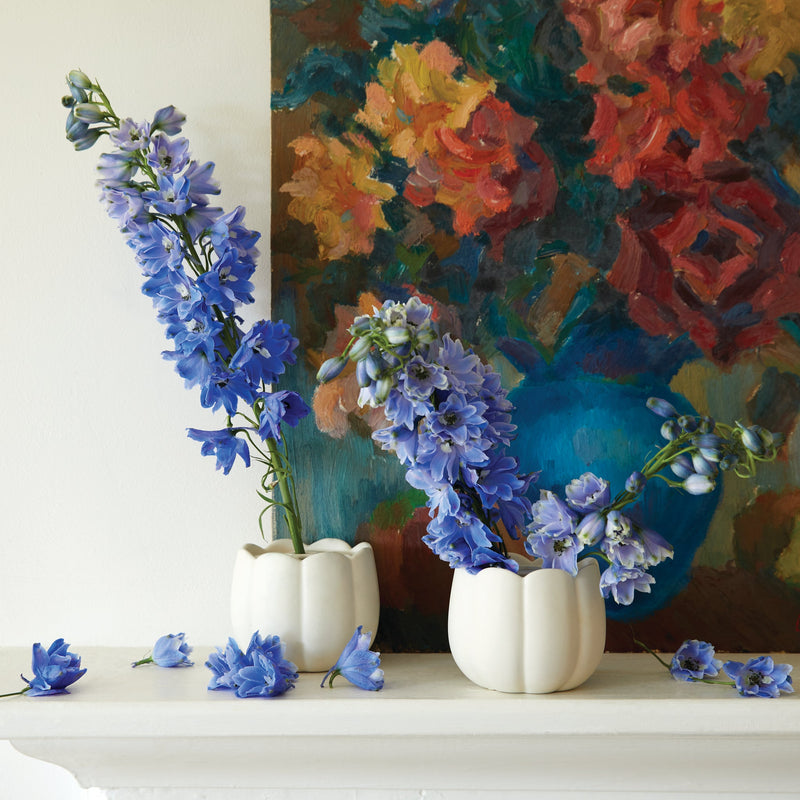 The Floral Society | Ceramic Flower Frog Vase, Large