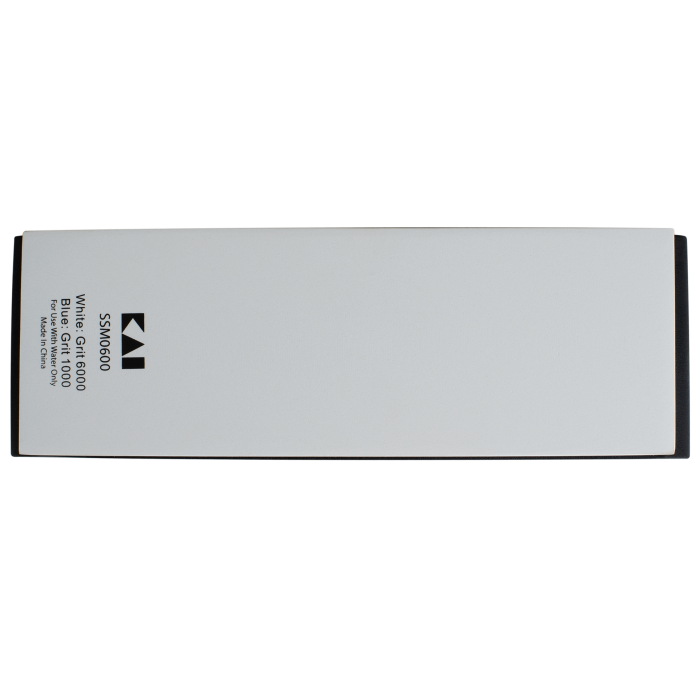 Shun | Combination Whetstone & Rubber Base: Dual-sided sharpening stone with 1000-grit and 6000-grit surfaces, ideal for maintaining Shun knives. Includes a rubber tray for stability.