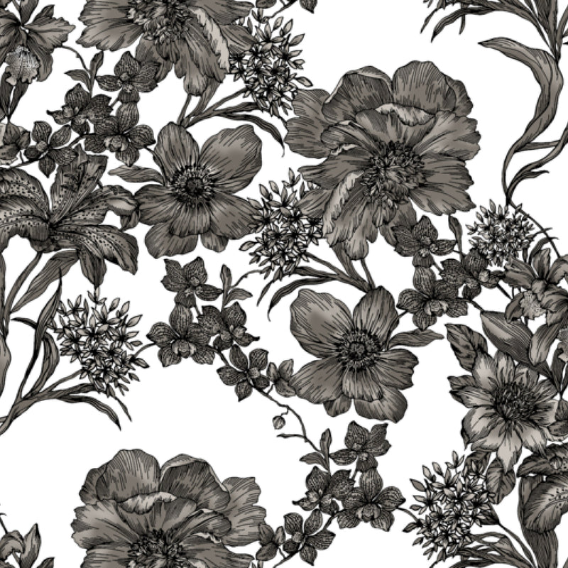 MacKenzie-Childs | White Flower Market Tea Kettle, 3 Qt