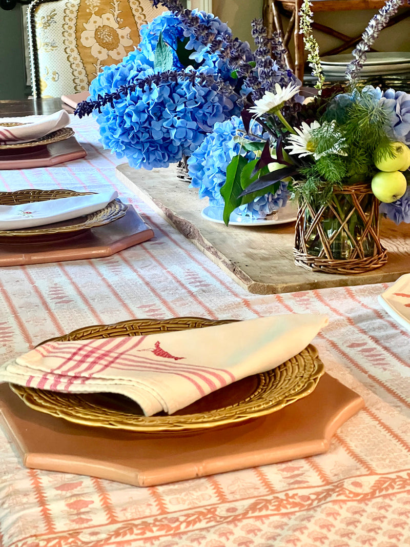 Provvista Designs | Sollevare Charger, Sarah Slate Matte