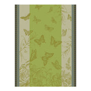 Le Jacquard Français | Jardin Des Papillion Tea Towel featuring a botanical design with butterflies, ideal for elevating kitchen elegance with luxury and nature-inspired charm.