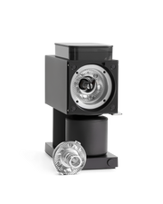 FELLOW | Ode Brew Grinder Gen 2, Matte Black, showing conical-burr setup and housing, ideal for precise coffee grinding in Athens Cooks' curated kitchen collection.