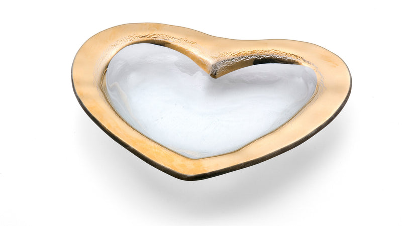 Annie Glass | Shells Clam Frosted Gold