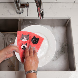 Ecologie | Cats Meow Swedish Dishcloth