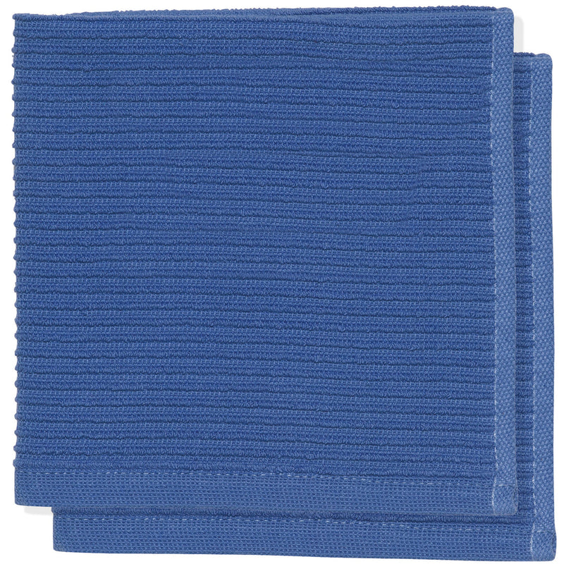 Danica | Ripple Dishcloths | Set of Two, Royal Blue