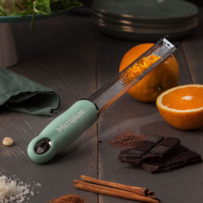 Microplane | Premium Classic Series Citrus Zester, Denim Blue