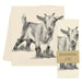 Eric and Christopher | Baby Goat #3 Tea Towel.