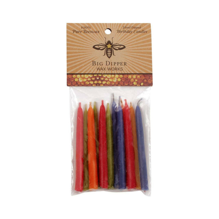 Big Dipper Wax Works | Beeswax Birthday Candles.