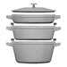 Staub | Stackable 4-in-1 Cast Iron Cookware Set.