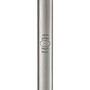 Rösle Locking Tongs - 16 in, featuring an ergonomic handle and patented one-hand locking mechanism, crafted from 18-10 stainless steel, ideal for space-saving storage.