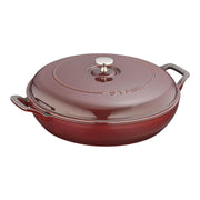 Staub | 12 inch Cast Iron Braiser + Lid.