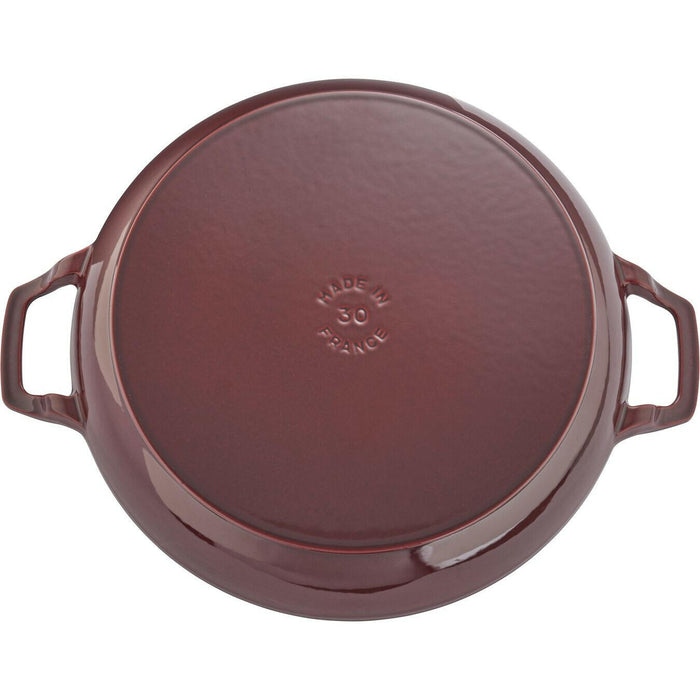 Staub | 12 inch Cast Iron Braiser + Lid.