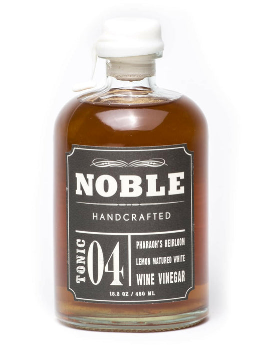 Noble Tonic 04: Pharaoh's Lemon White Wine Vinegar.