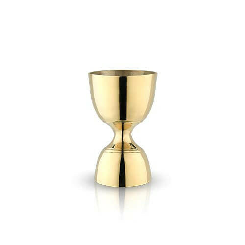 Viski | Belmont: Gold Canterbury Jigger.