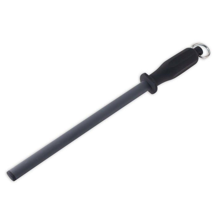 Messermeister | Black Ceramic Sharpening Rod.