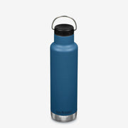 Klean Kanteen 20oz Classic Insulated Water Bottle with Loop Cap, showcasing durable design and insulation ideal for long-lasting beverage temperature control.