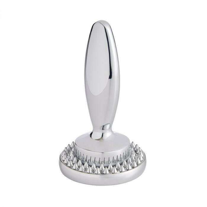 Reversible Meat Tenderizer.