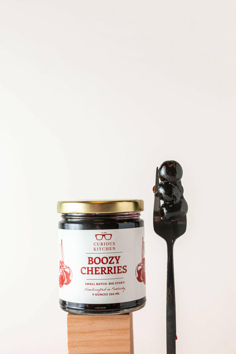 In the Curious Kitchen | Boozy "Bourbon Infused"  Cocktail Cherries