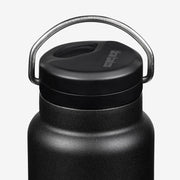 Klean Kanteen 32oz TKWide Insulated Water Bottle with Twist Cap, featuring a wide mouth and reusable steel straw for versatile hydration.