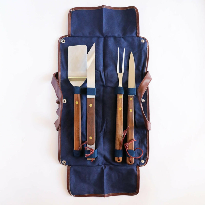 Lamson | 15" Tail-Gater 4-Piece Barbecue Set.