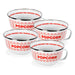 Set of 4 Showtime Share Mugs.