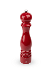 Peugeot | Paris Chef u'Select Passion Red Salt + Pepper Mills - 9 Pepper Mill, featuring a glossy finish and precise grind adjustment for culinary precision.