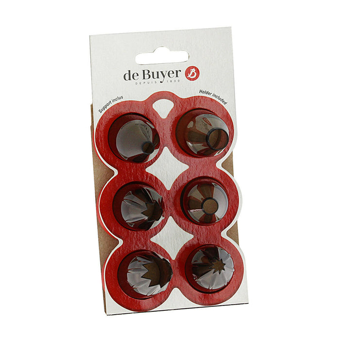 de Buyer | Pastry Tips Set + Support.