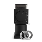 Fellow | Ode Brew Grinder Gen 2 - Matte White, featuring upgraded Gen 2 Brew Burrs, with 100g capacity and anti-static technology for diverse brewing methods in Athens Cooks' collection.