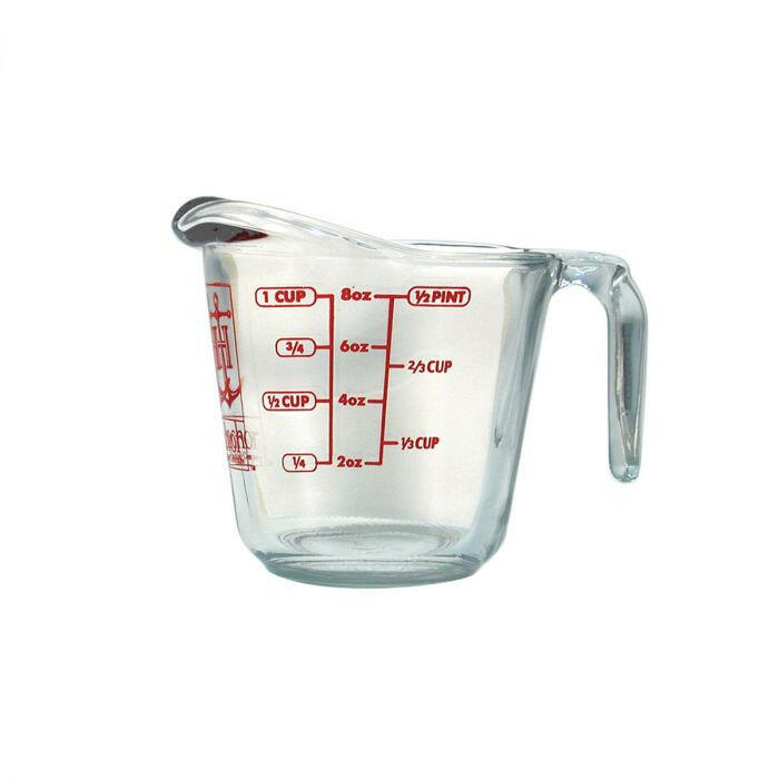 Anchor Hocking | Glass Measuring Cups.