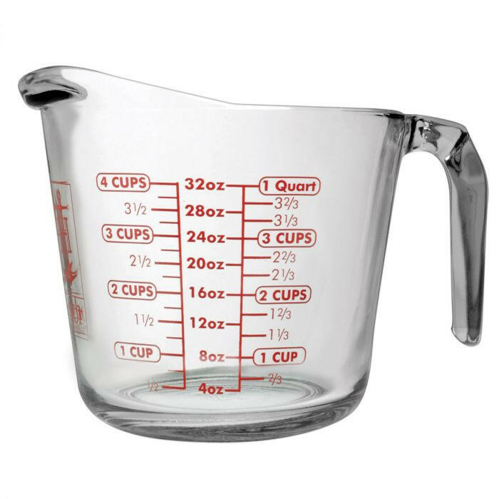 Anchor Hocking | Glass Measuring Cups.