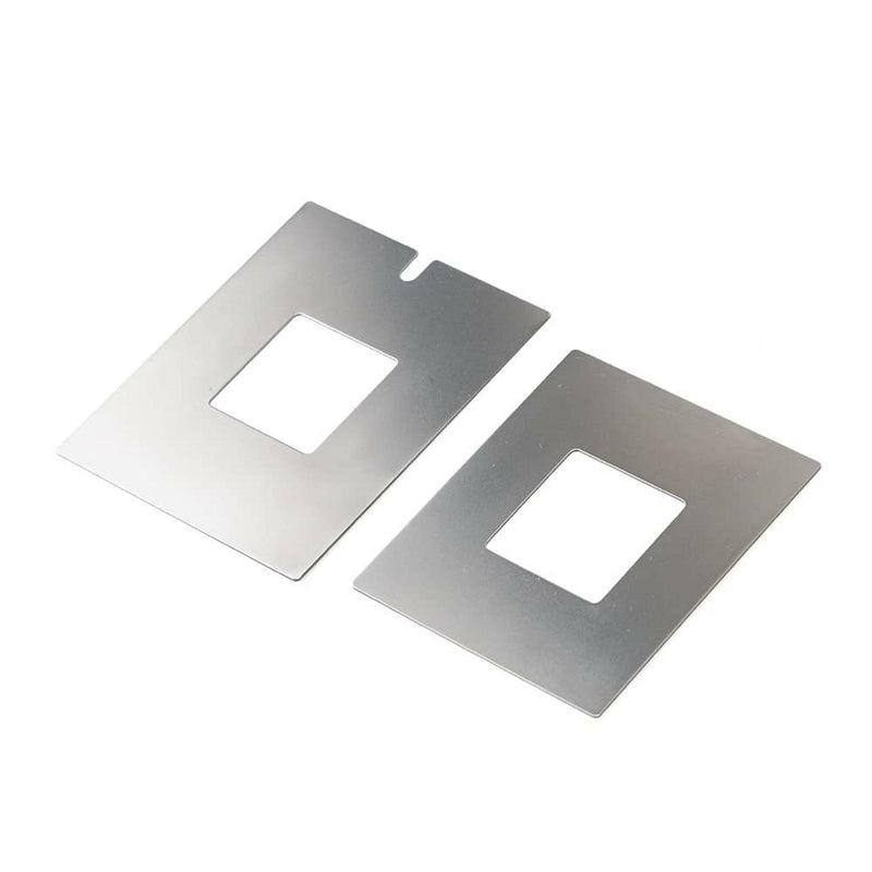 ThermoWorks | Billows Mounting Kits - Mounting Plate shown with detailed dimensions for Kamado style smokers, highlighting universal fit for enhanced smoker compatibility.