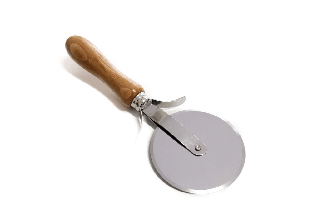 Italian Beechwood Pizza Slicer.